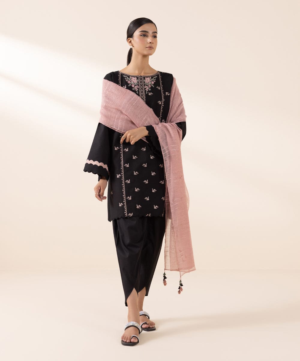 SAPPHIRE 3 PIECE -EMROIDERED LAWN SUIT