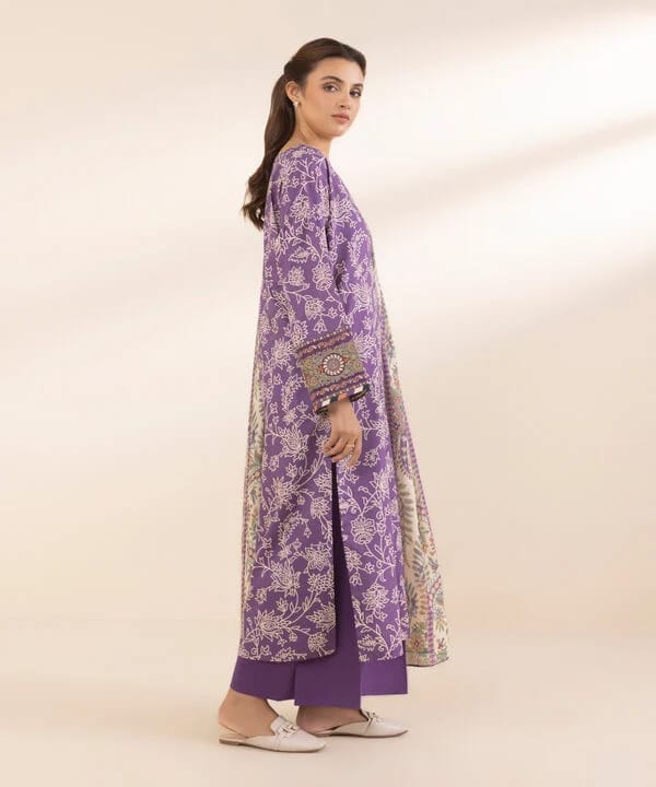 SAPPHIRE 3 PIECE -EMRROIDERED LAWN SUIT