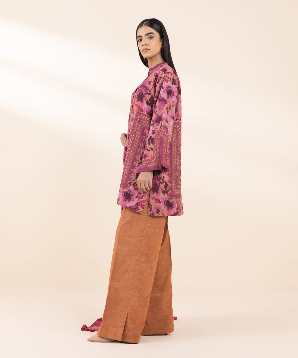 SAPPHIRE 3 PIECE -PRINTED LIGHT KHADDAR SUIT