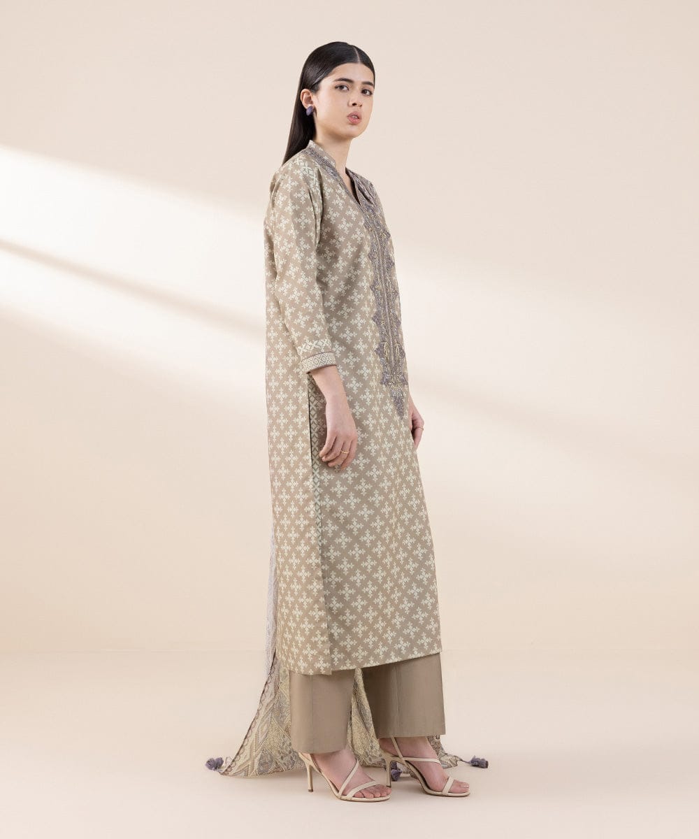 SAPPHIRE 2 PIECE -EMBROIDERED LAWN SUIT
