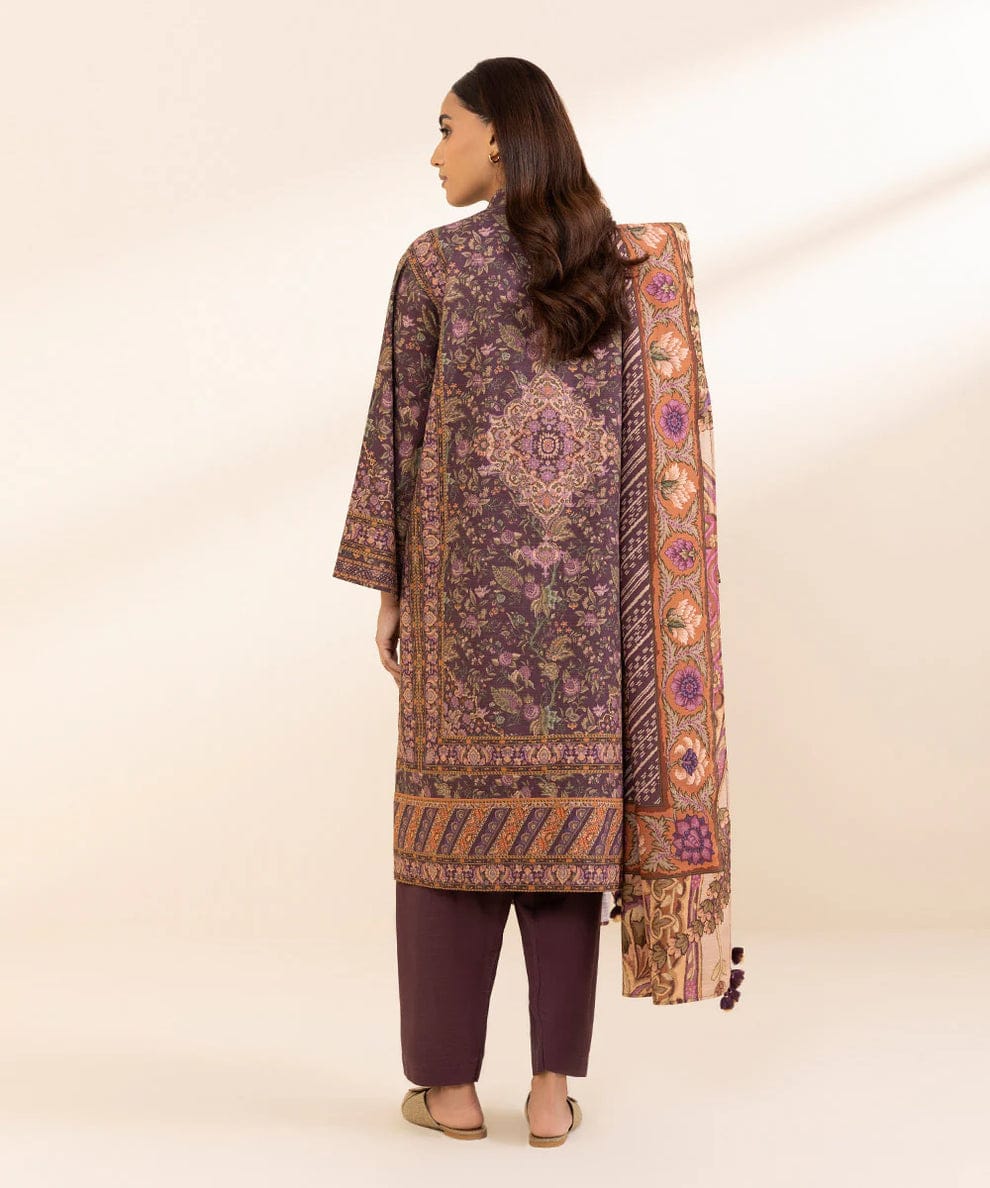 SAPPHIRE 3 PIECE -PRINTED KHADDAR SUIT
