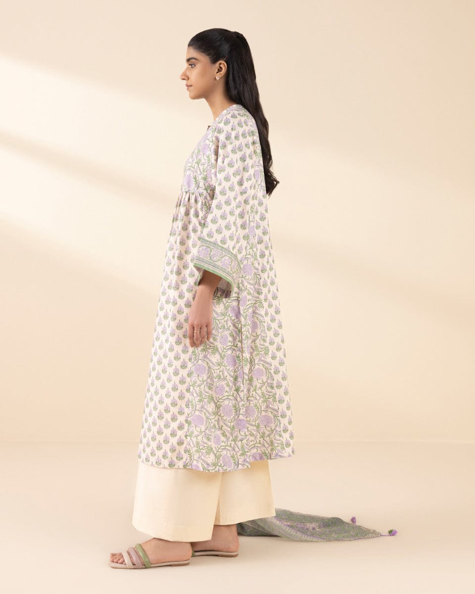 SAPPHIRE 2 PIECE -PRINTED ZARI LAWN SUIT