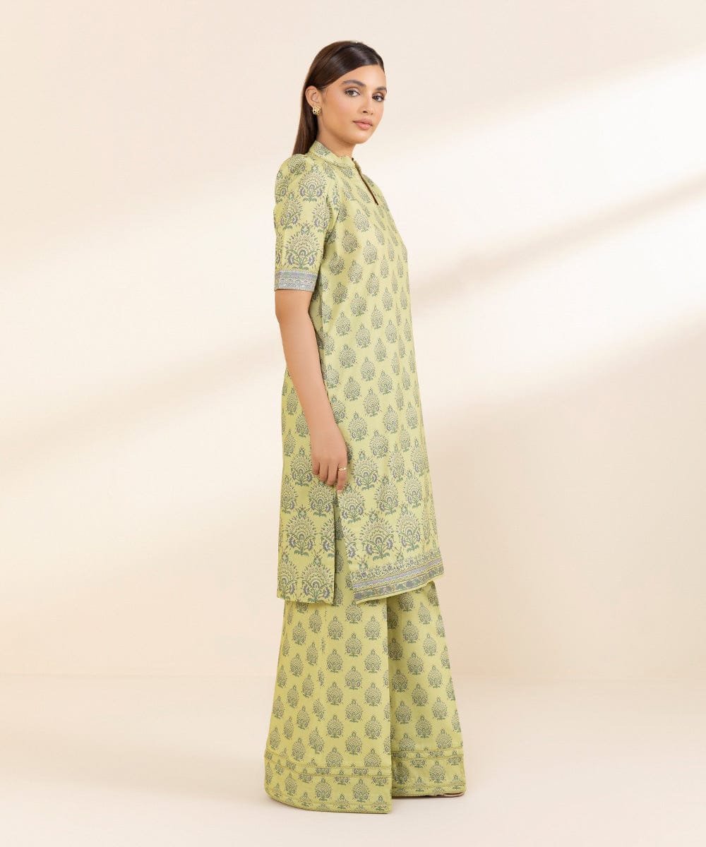 SAPPHIRE PRINTED COTTON 2PC