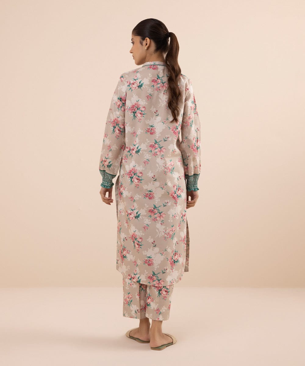 SAPPHIRE 2 PIECE -PRINTED LAWN SUIT
