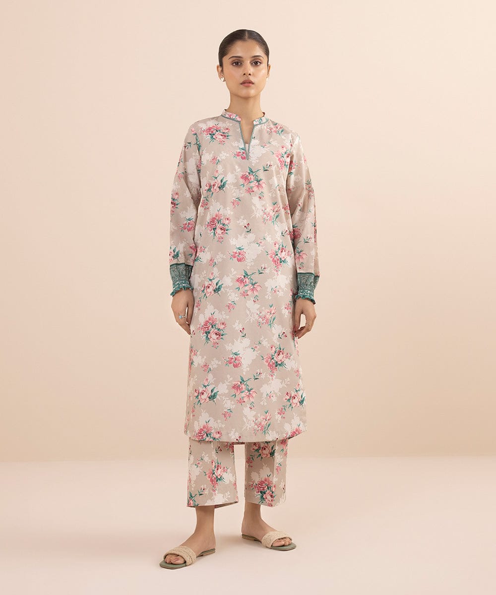 SAPPHIRE 2 PIECE -PRINTED LAWN SUIT