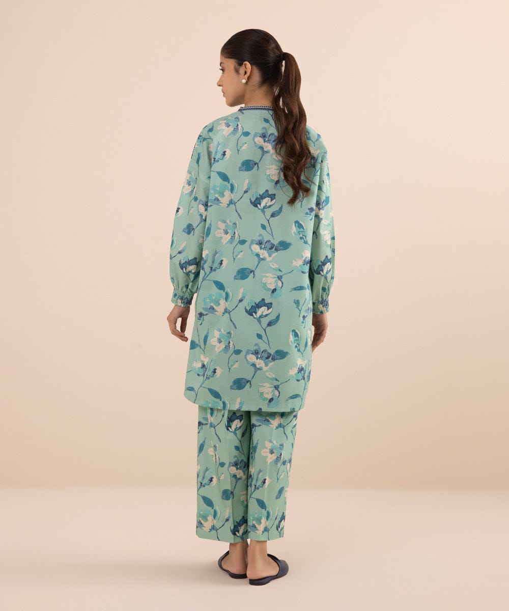 SAPPHIRE 2 PIECE -PRINTED LAWN SUIT