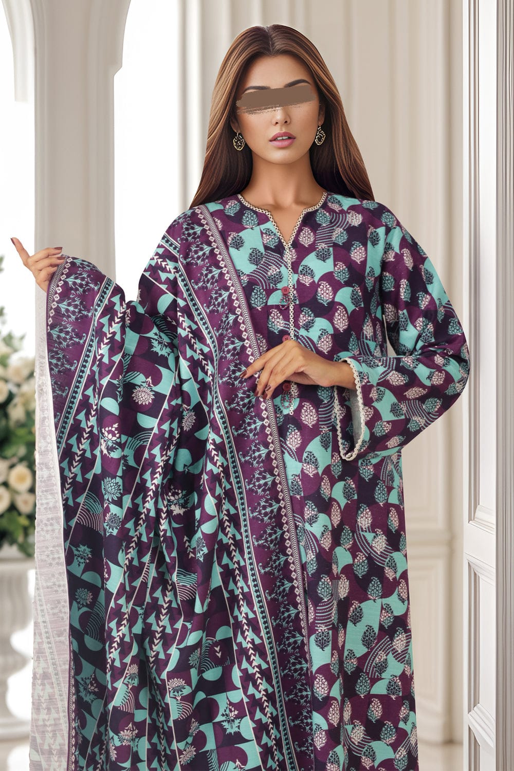 SAYA KHADDAR 3PC