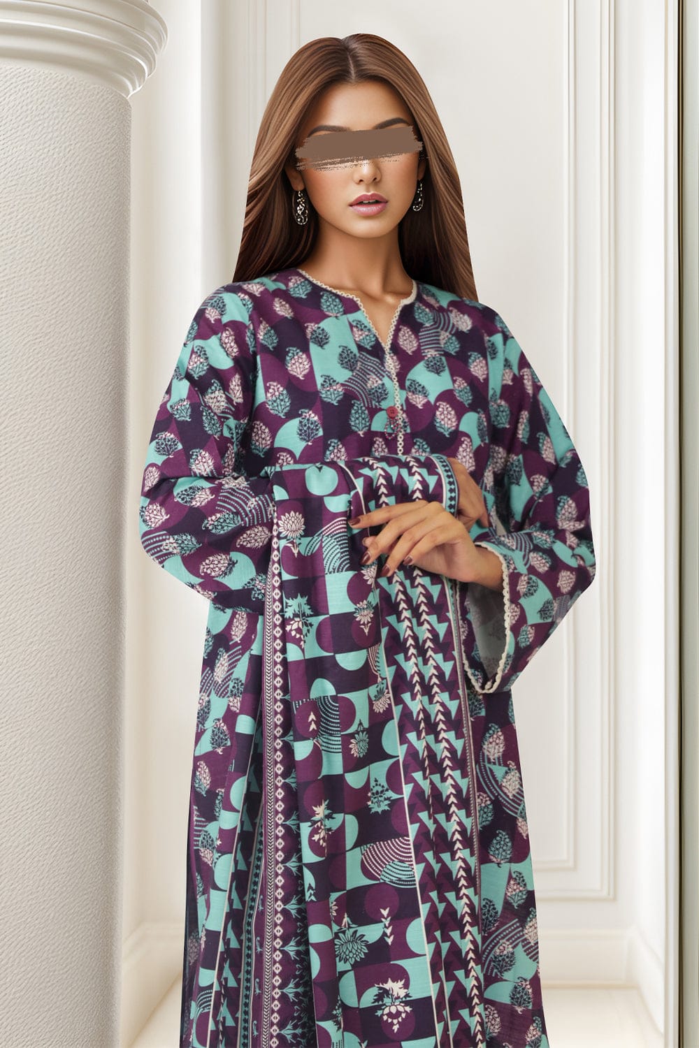SAYA KHADDAR 3PC