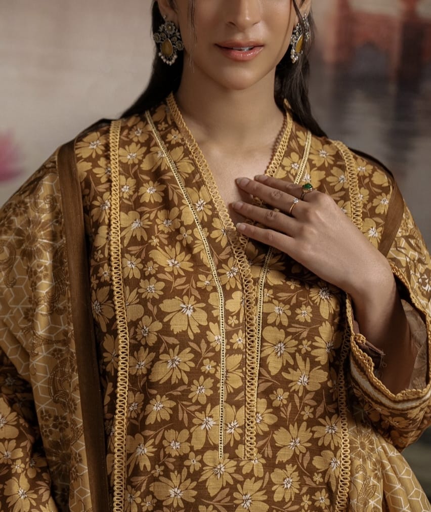 ZELLBURY KHADDAR 3PC