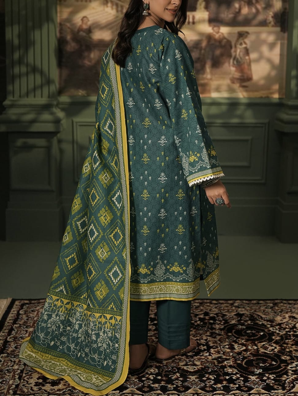 ZELLBURY KHADDAR 3 PC