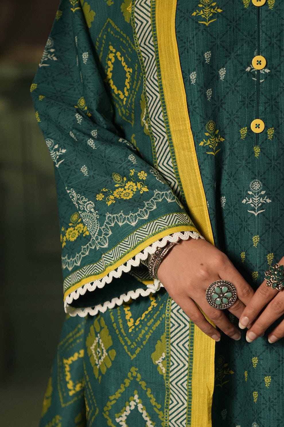 ZELLBURY KHADDAR 3 PC