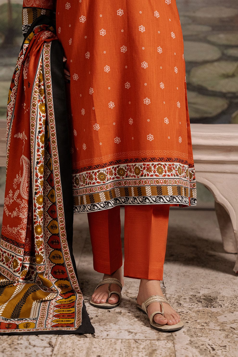 ZELLBURY KHADDAR 3PC