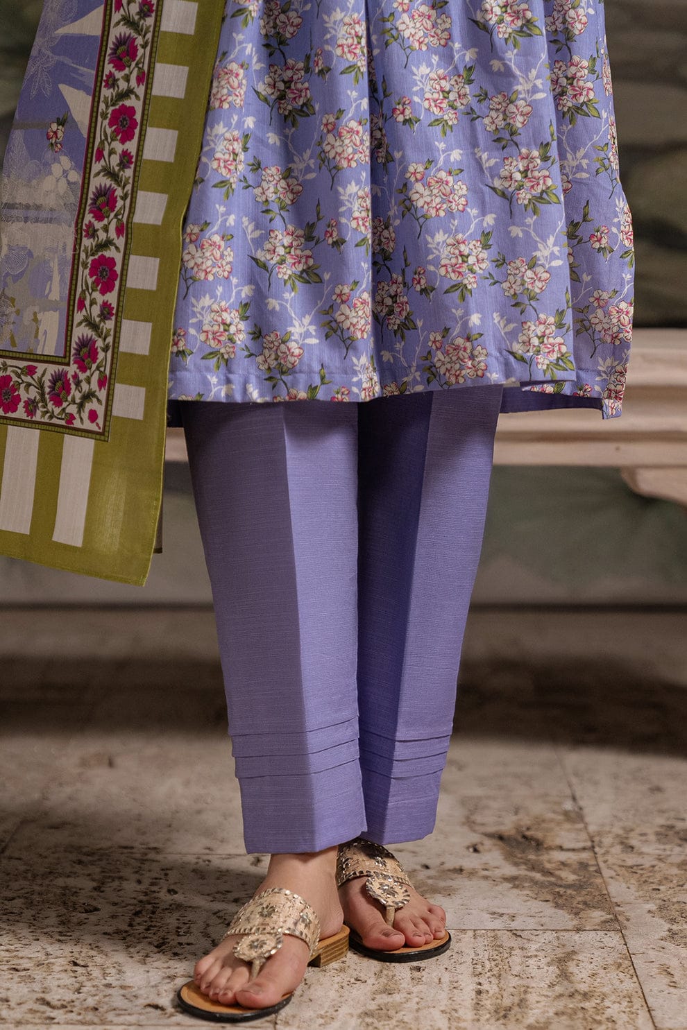 ZELLBURY KHADDAR 3PC