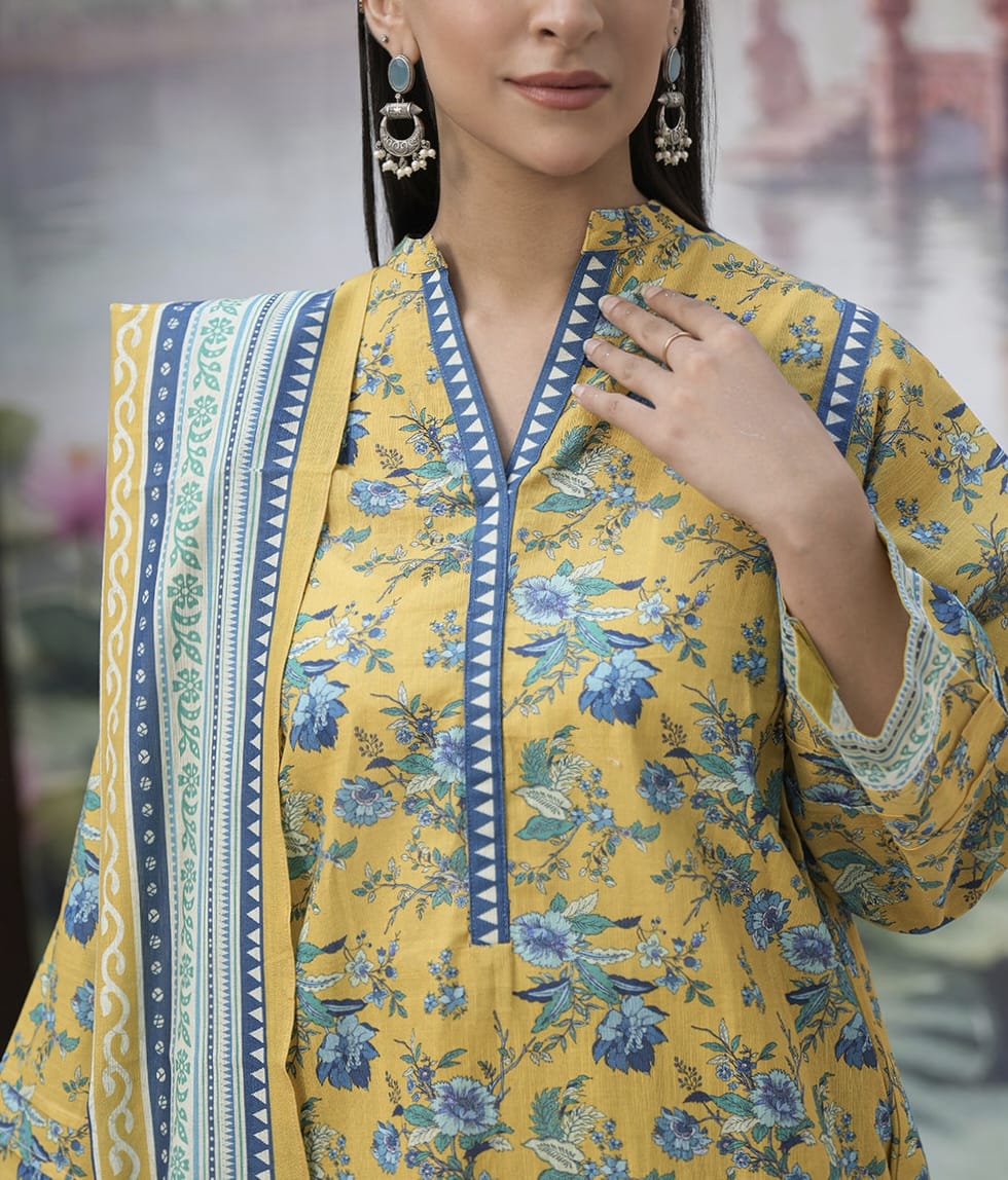 ZELLBURY KHADDAR 3PC