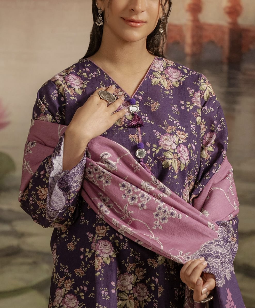 ZELLBURY KHADDAR 3PC