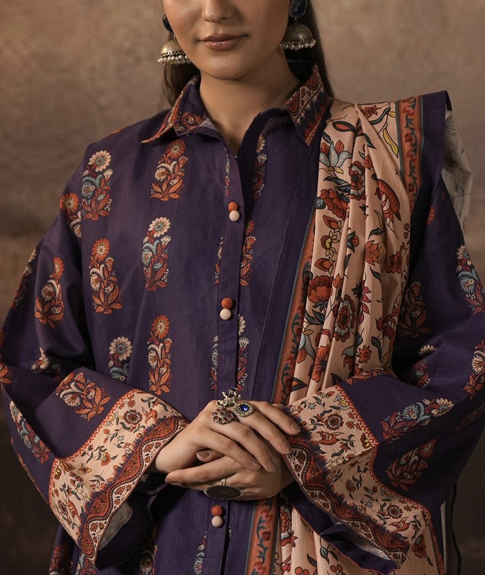 ZELLBURY KHADDAR 3PC