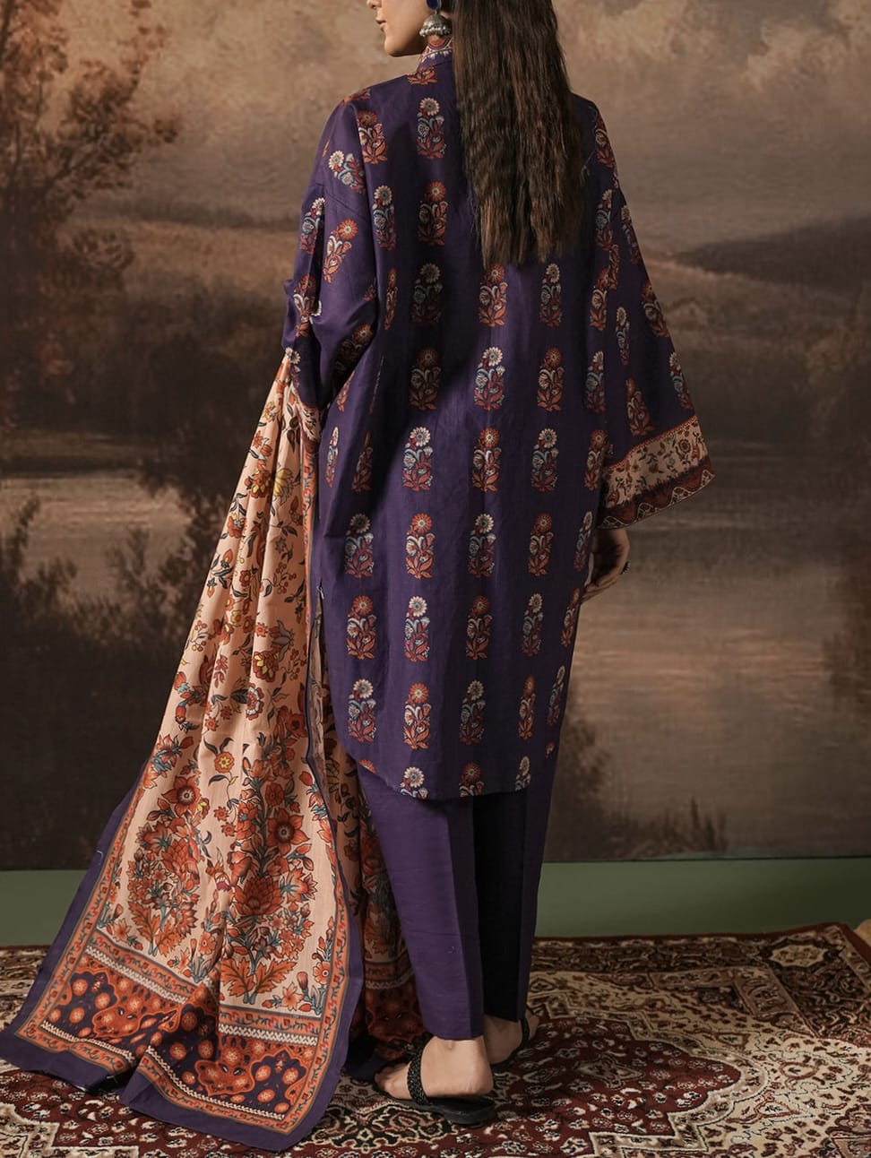 ZELLBURY KHADDAR 3PC