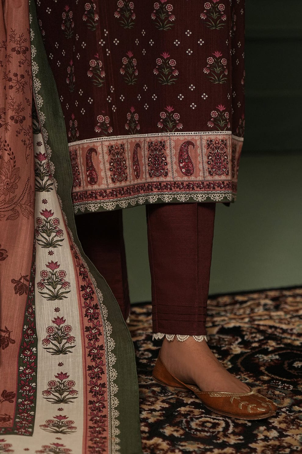 ZELLBURY KHADDAR 3PC