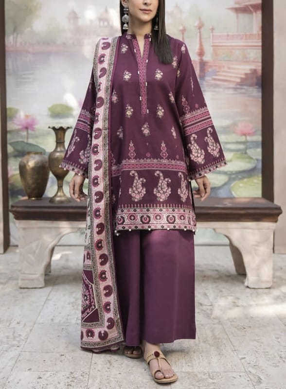 ZELLBURY KHADDAR 3PC