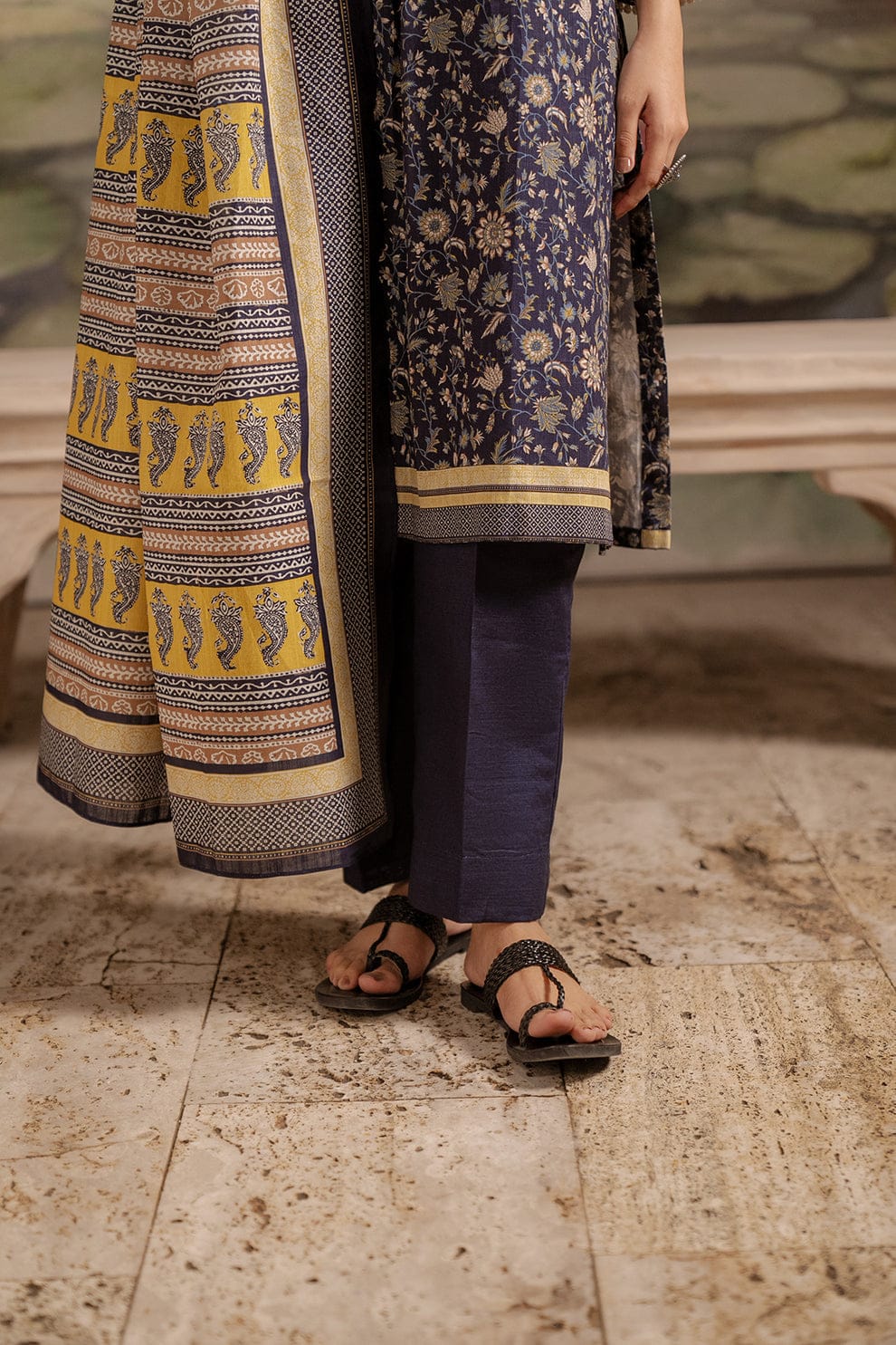 ZELLBURY KHADDAR 3PC