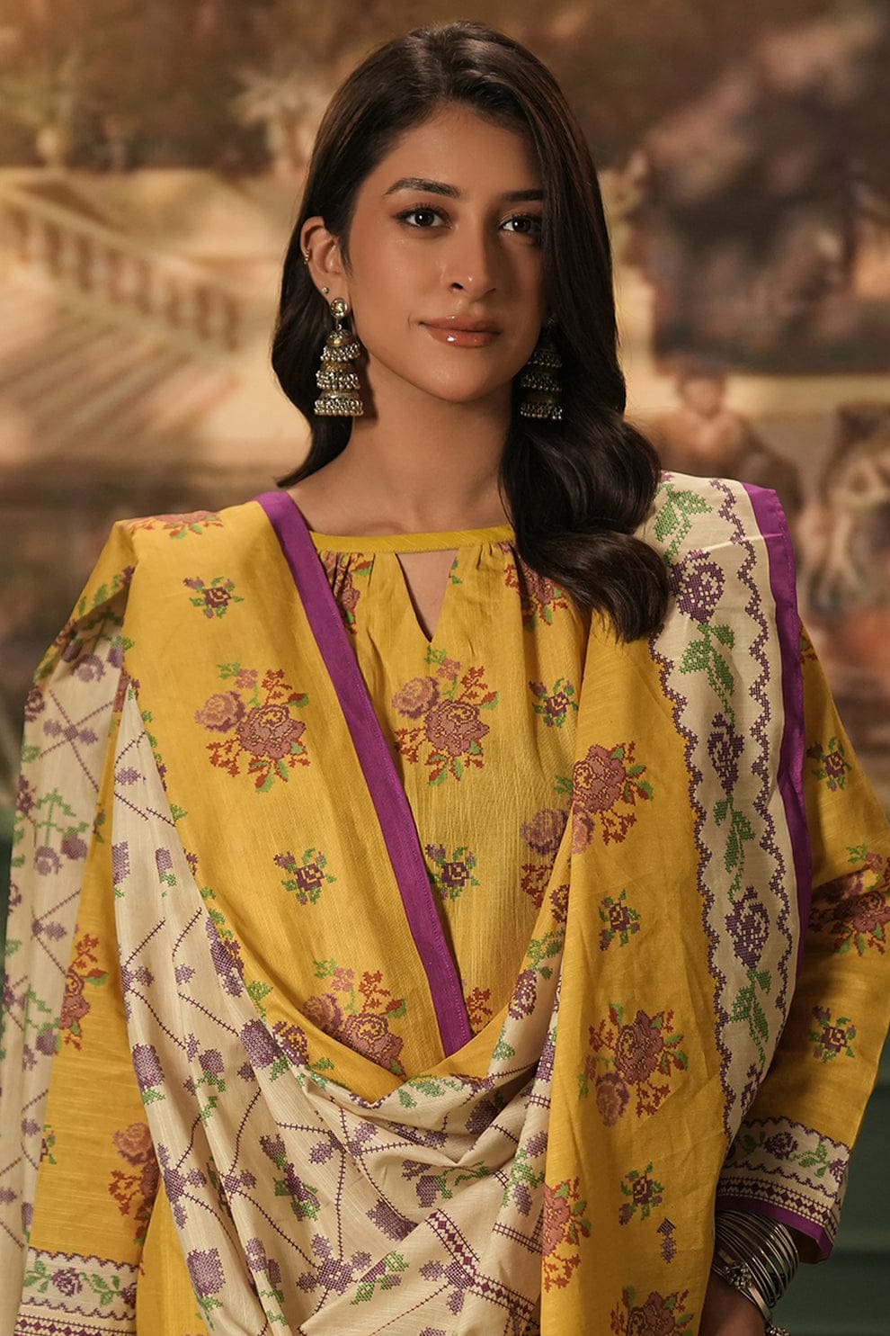 ZELLBURY KHADDAR 3PC