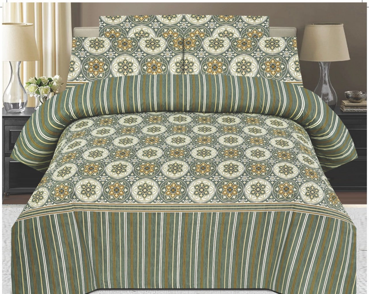 NISHAT KING SIZE BEDSHEET