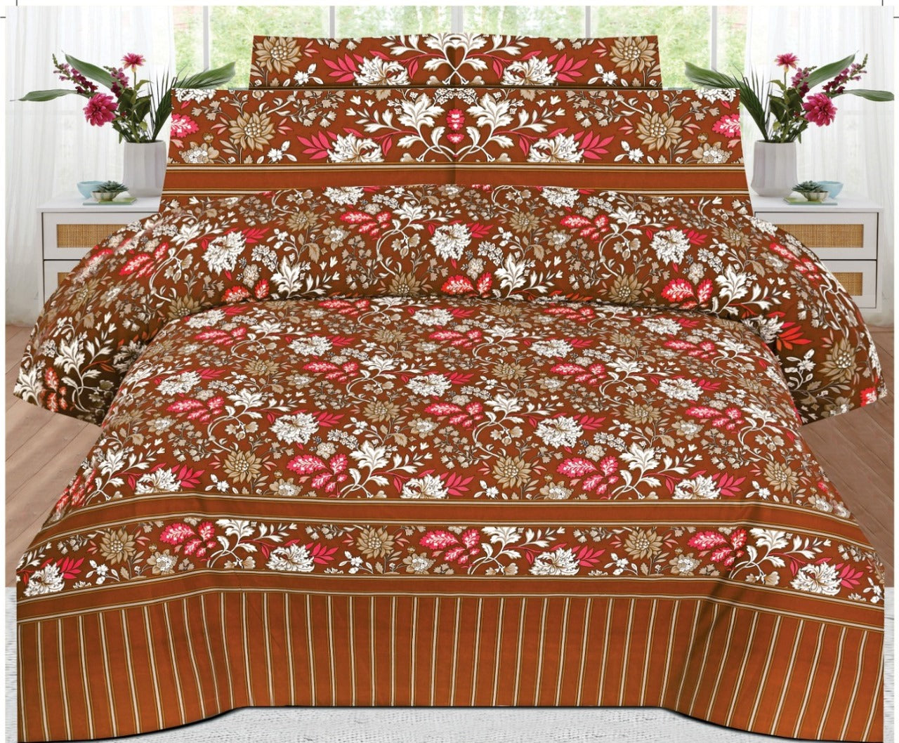 NISHAT KING SIZE BEDSHEET