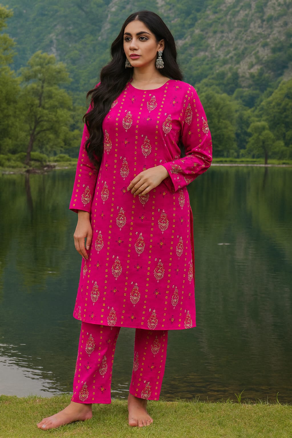 IMPORTED KHADDAR 2PC
