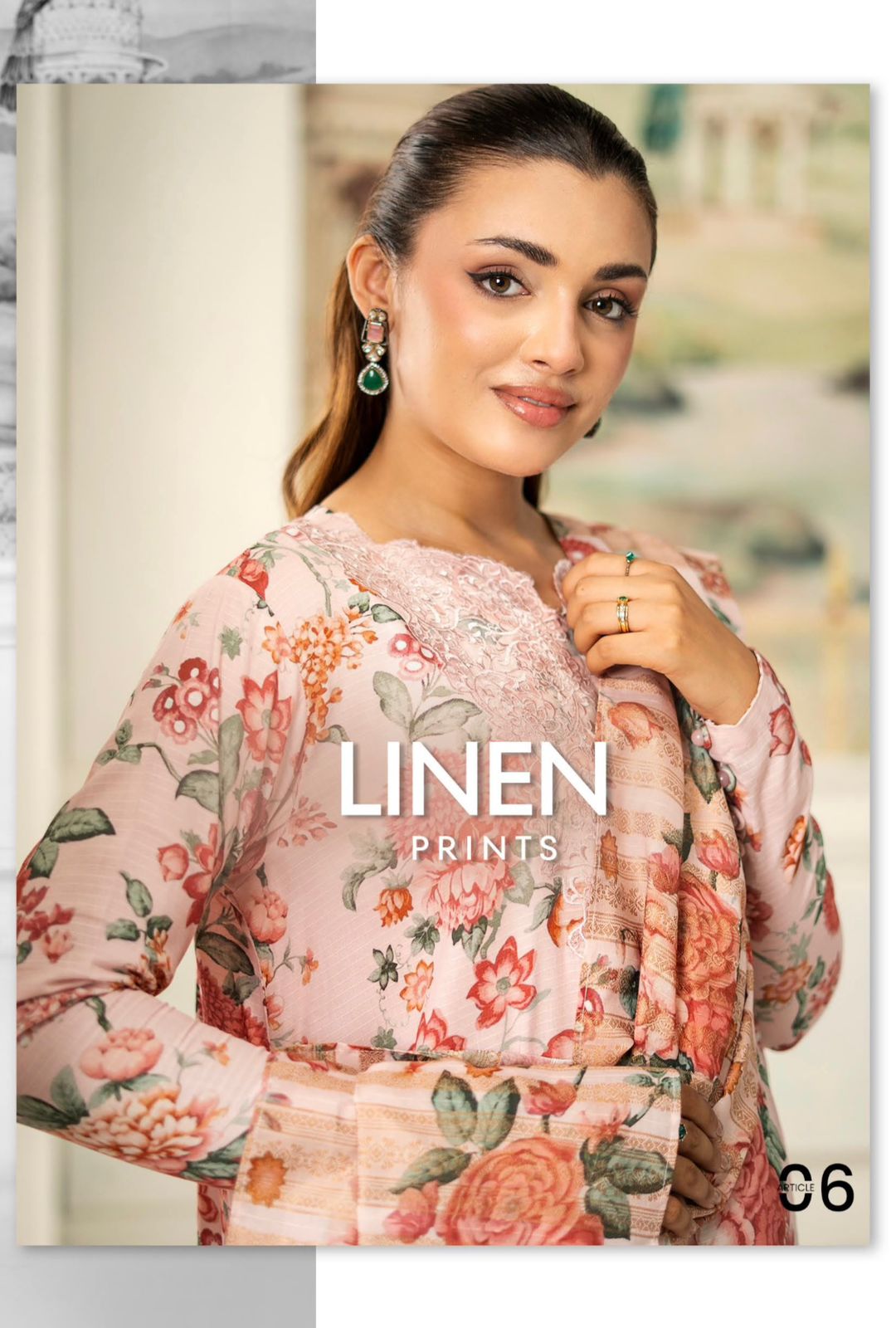 NOA BY GULL JEE EMBROIDERED LINEN