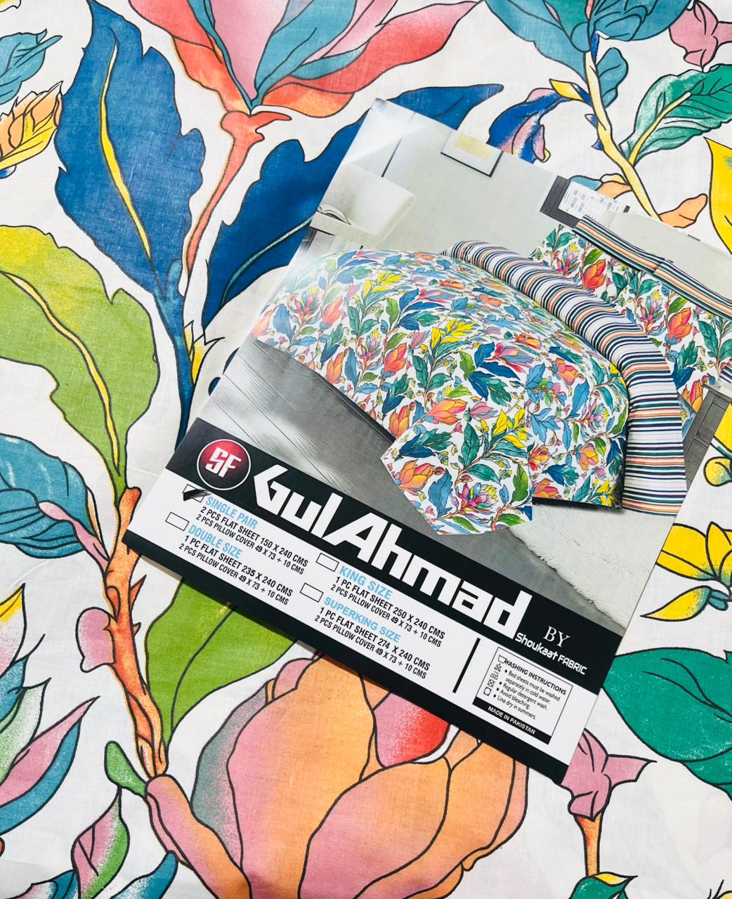Gul Ahmed Bed Sheets