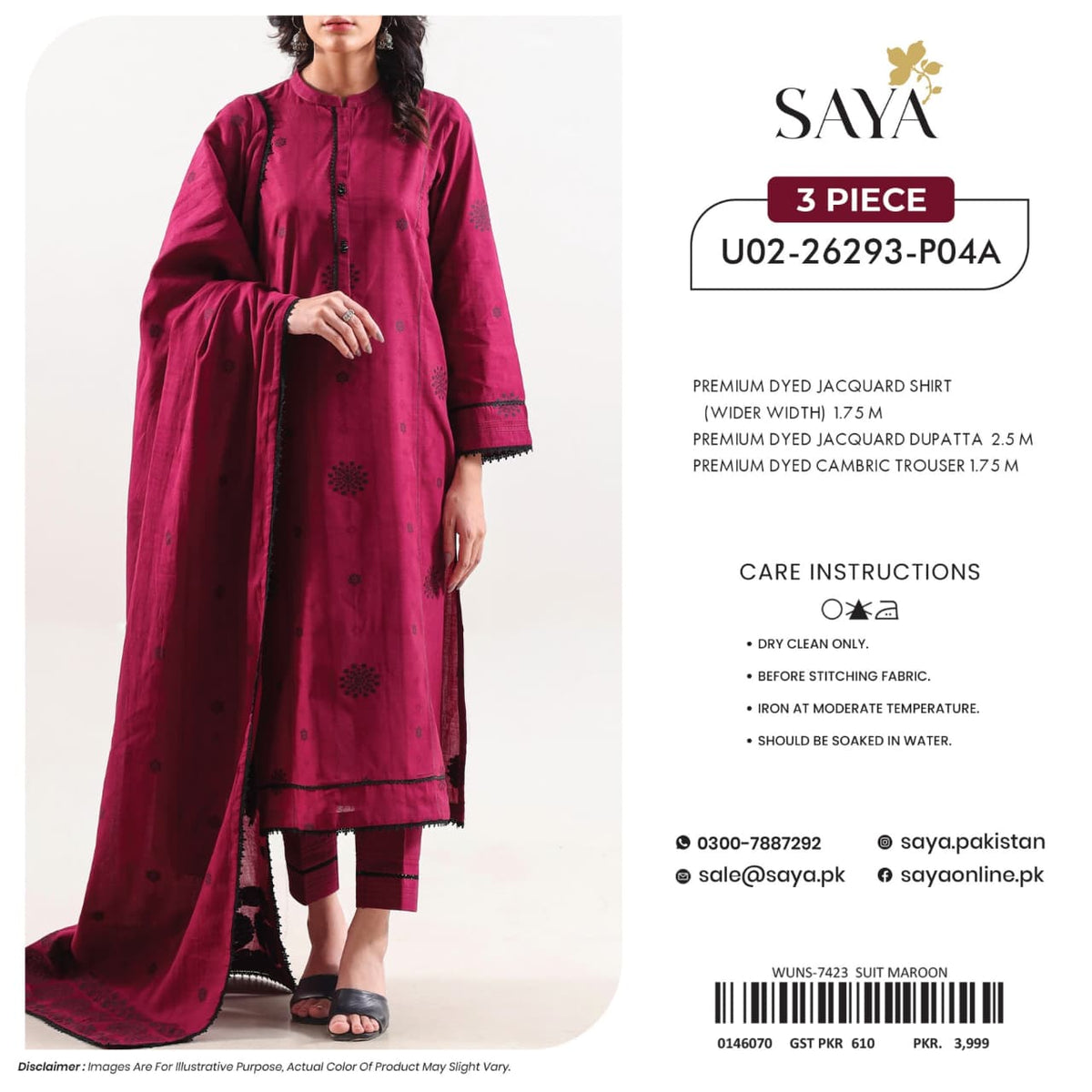 SAYA PREMIUM DYED JACQUARD