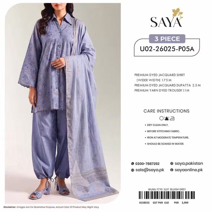 SAYA PREMIUM DYED JACQUARD
