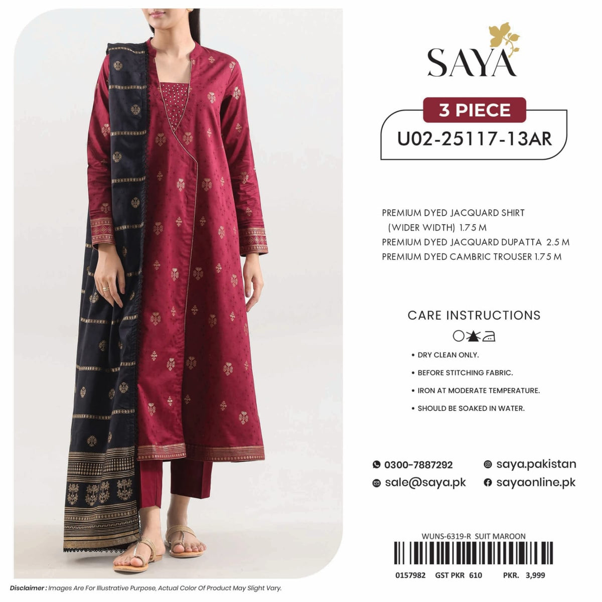 SAYA PREMIUM DYED JACQUARD