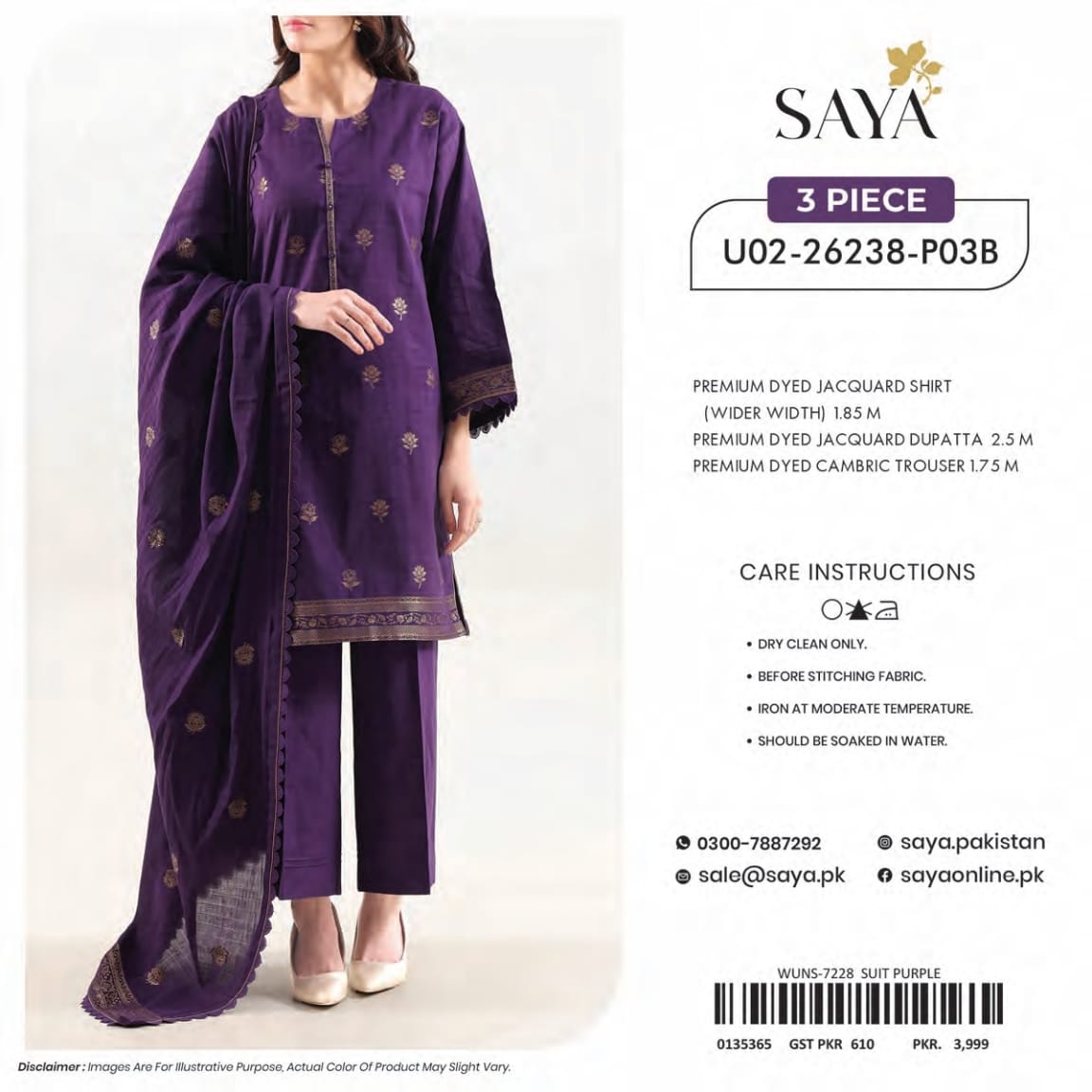 SAYA PREMIUM DYED JACQUARD