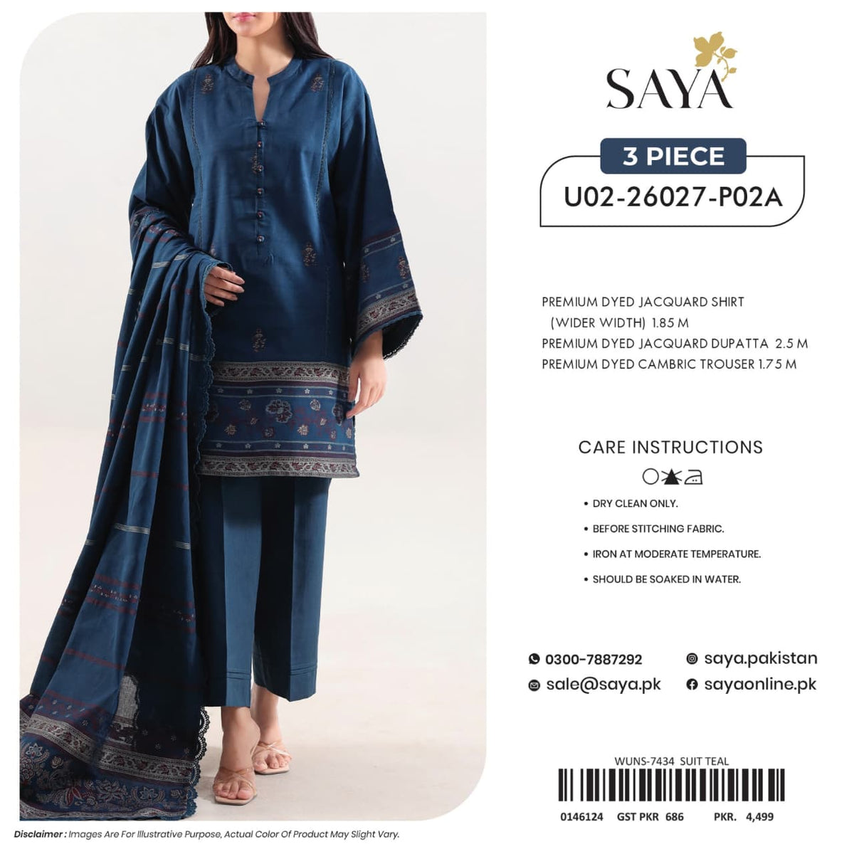 SAYA PREMIUM DYED JACQUARD