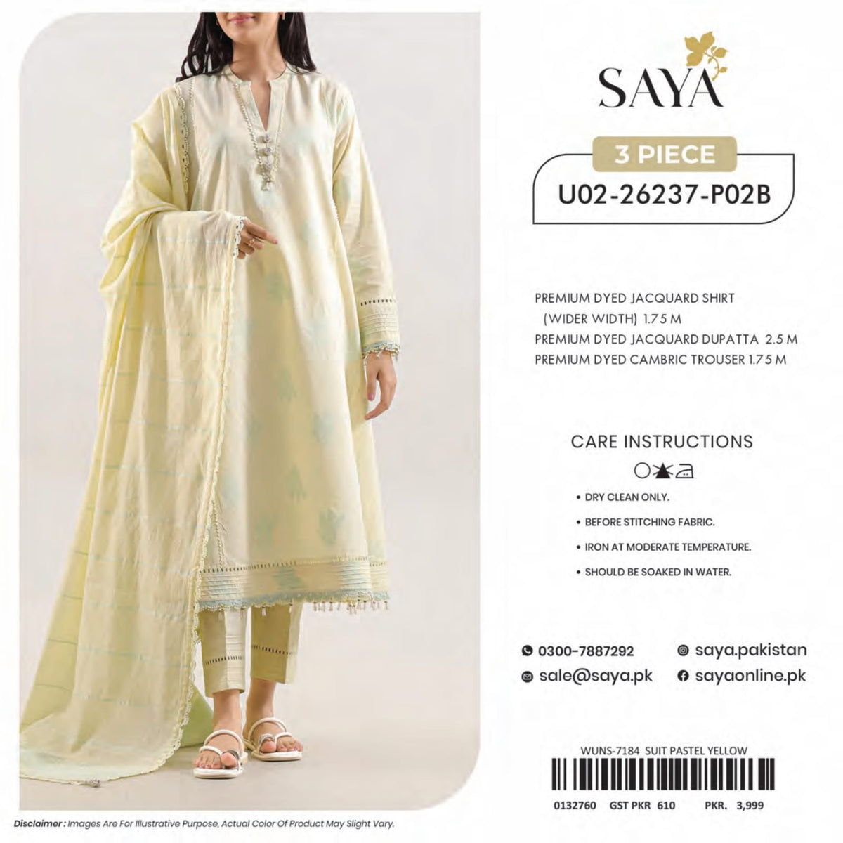 SAYA PREMIUM DYED JACQUARD