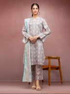 Edenrobe Allure Summer Collection 093 3pc Printed Lawn Shirt & Dupatta