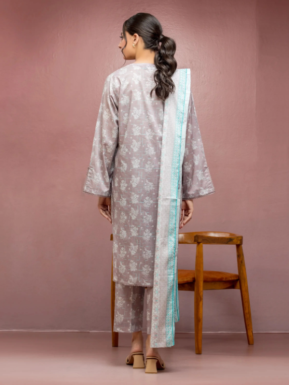 Edenrobe Allure Summer Collection 093 3pc Printed Lawn Shirt & Dupatta