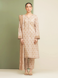 Edenrobe Allure Summer Collection 164 3pc Printed Lawn Shirt & Dupatta
