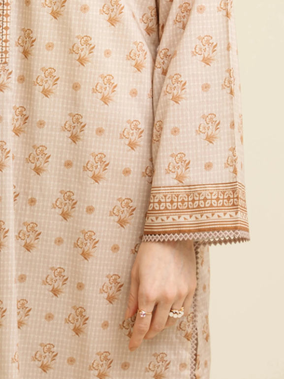 Edenrobe Allure Summer Collection 164 3pc Printed Lawn Shirt & Dupatta