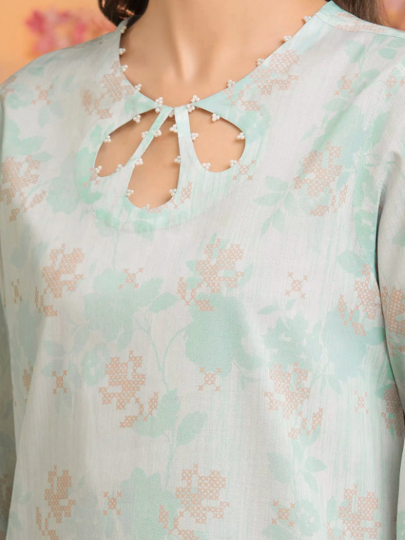 Edenrobe Allure Summer Collection 241 3pc Printed Lawn Shirt & Dupatta