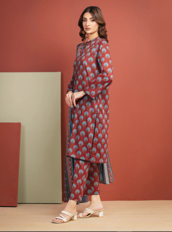 Edenrobe Allure Summer Collection 282 3pc Printed Lawn Shirt & Dupatta