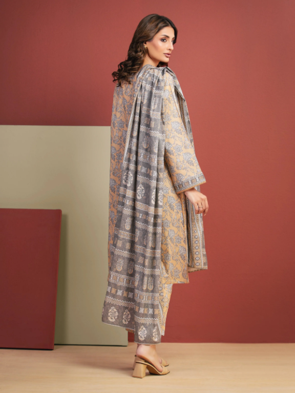 Edenrobe Allure Summer Collection 327 3pc Printed Lawn Shirt & Dupatta