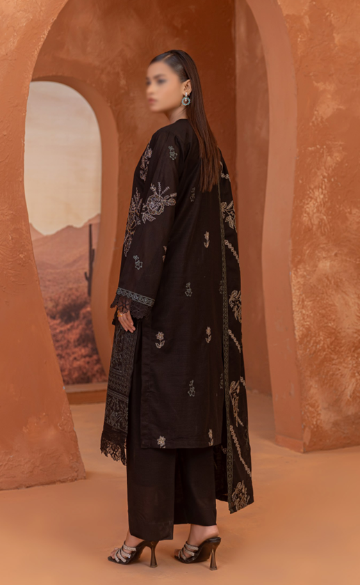 Fantak Suffuse Design 01 Embroidered Shirt and Dupatta