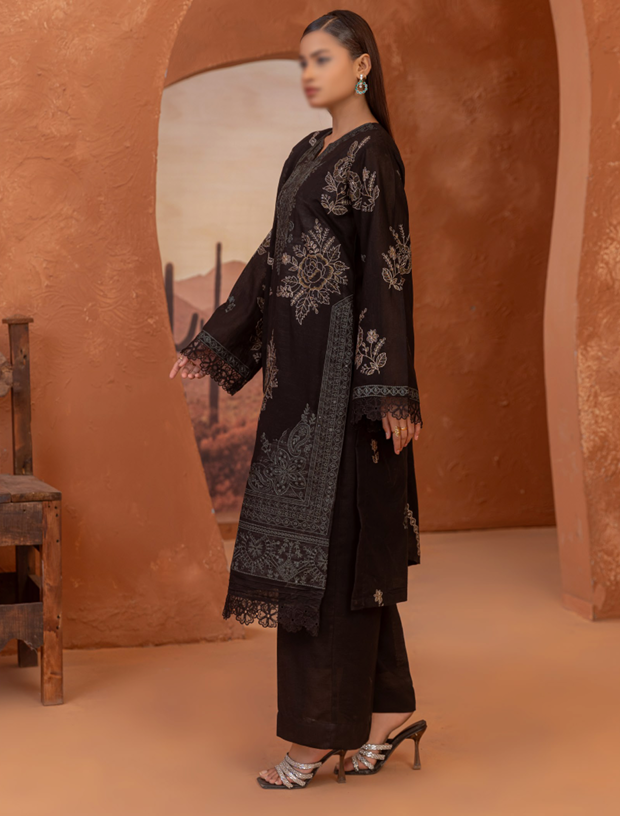 Fantak Suffuse Design 01 Embroidered Shirt and Dupatta