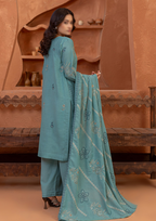 Fantak Suffuse Design 03 Embroidered Shirt and Dupatta