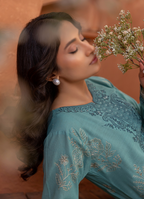 Fantak Suffuse Design 03 Embroidered Shirt and Dupatta