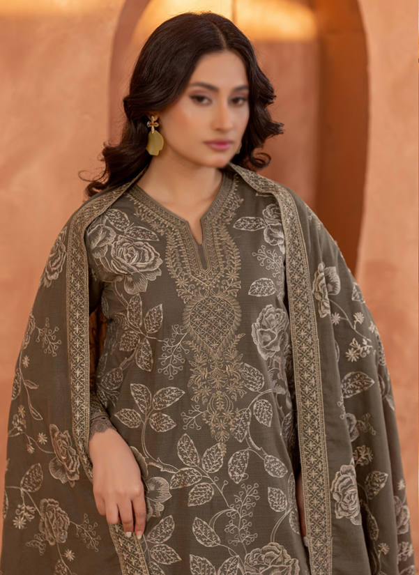 Fantak Suffuse Design 05 Embroidered Shirt and Dupatta