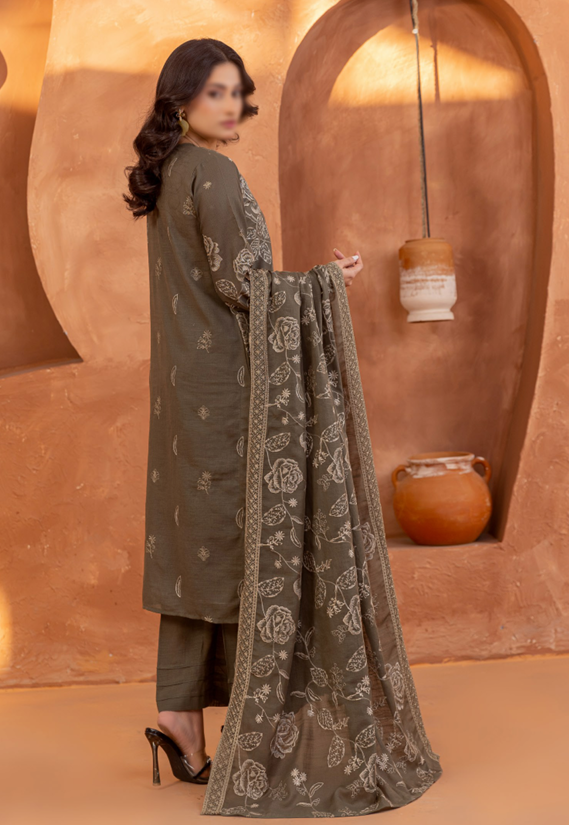Fantak Suffuse Design 05 Embroidered Shirt and Dupatta