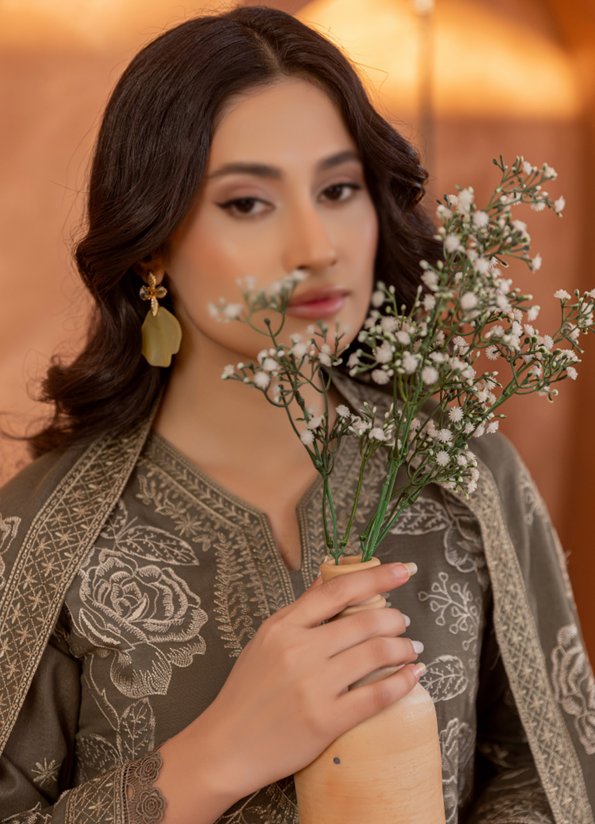 Fantak Suffuse Design 05 Embroidered Shirt and Dupatta